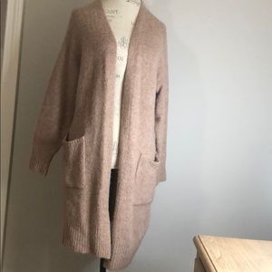 Wishlist Pink Knit Cardigan